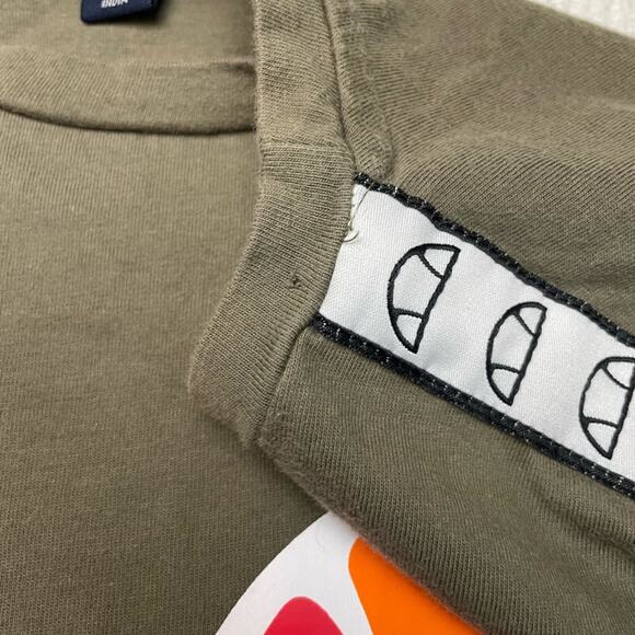 Ellesse Green cropped T-Shirt - Picture 5 of 12